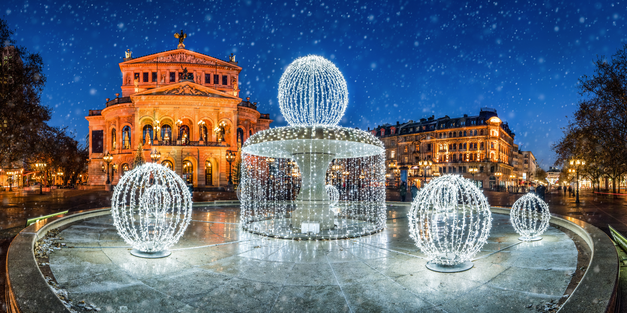 Alte Oper in Frankfurt am Main, Hessen, Deutschland