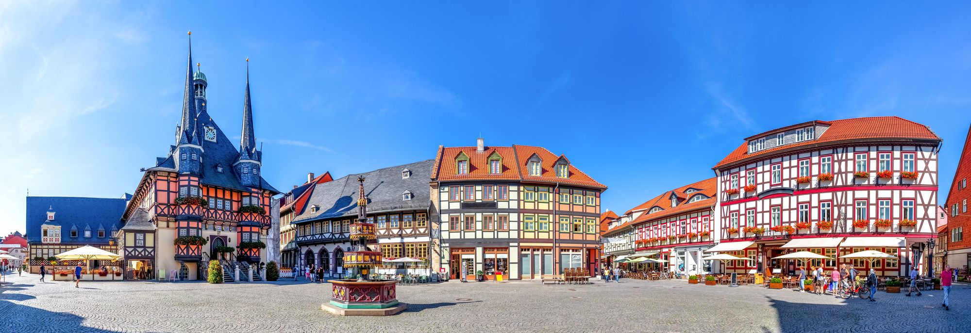 Rathaus, Wernigerode, Sachsen Anhalt, Deutschland