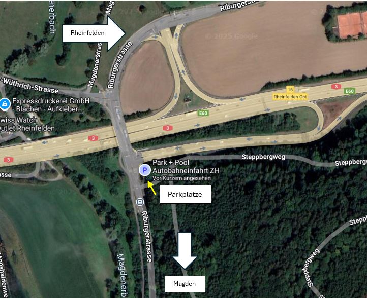 Parkplatz Rheinfelden Ost